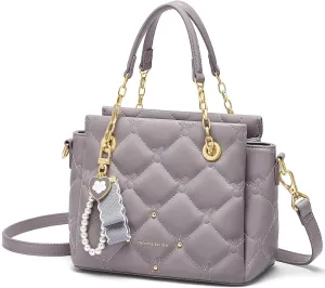 Cnoles Satchel Bag For Women Fashion Leather Handbags and Purses Shoulder Tote Crossbody Top Handle Bags