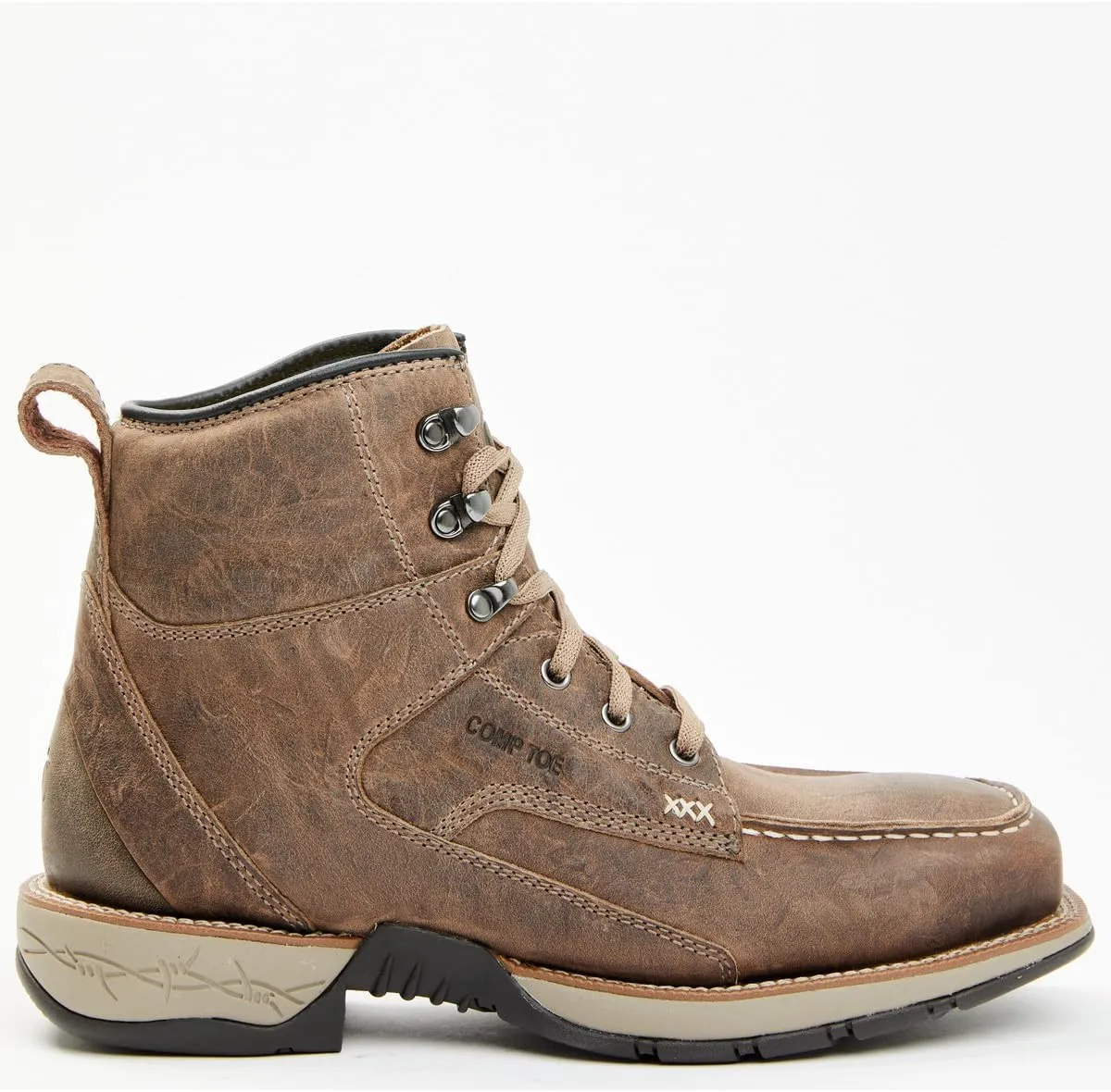 Cody James Men's Xero Lite Lace-Up Moc Work Boot Composite Toe - Bcjc0s0w62
