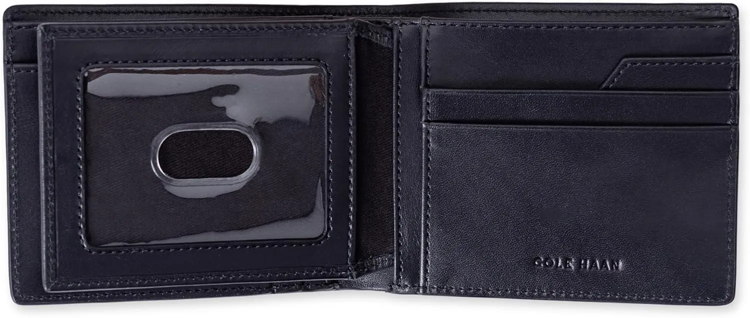 Cole Haan Men's Leather Everyday Bifold RFID Wallet