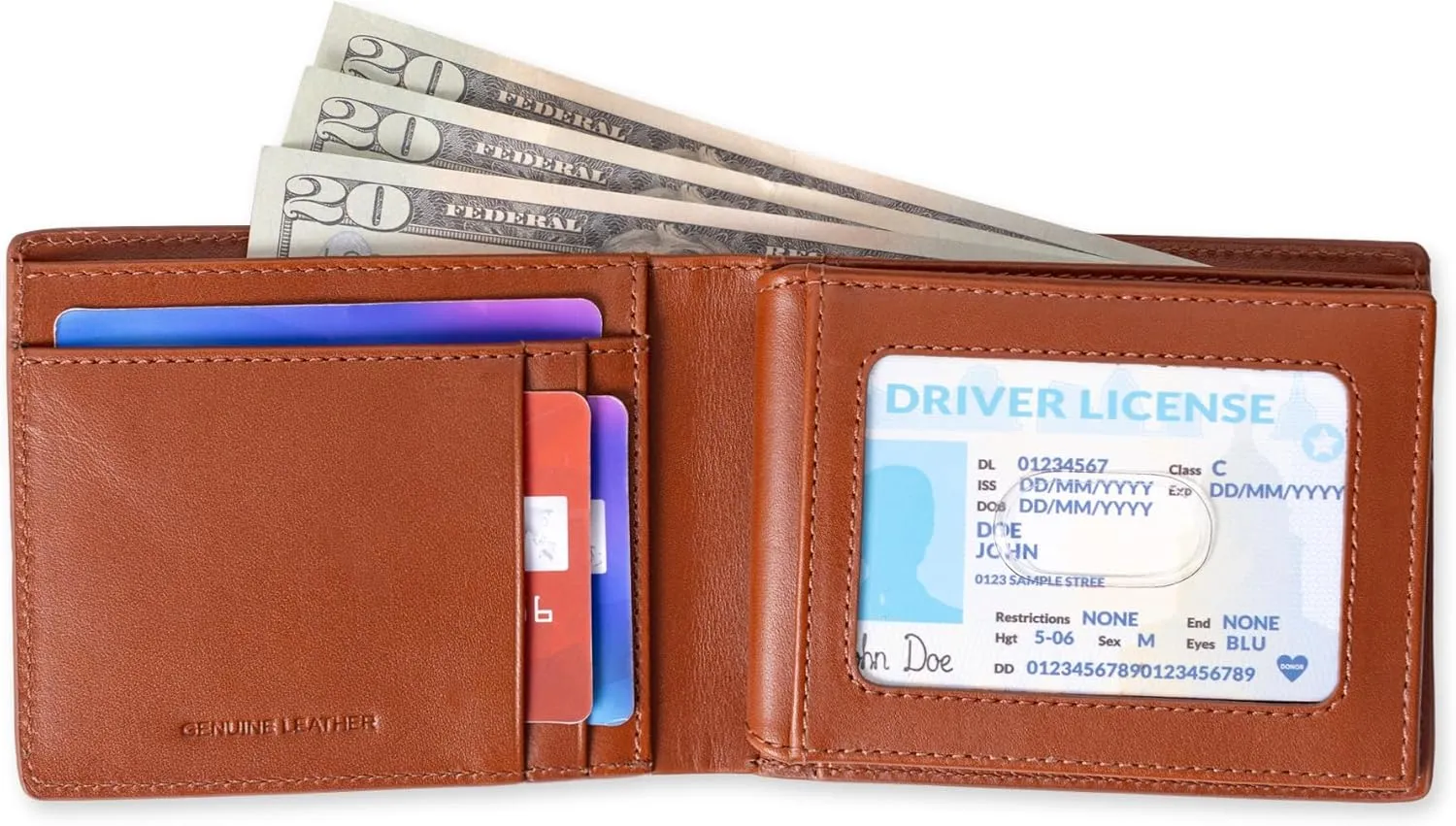 Cole Haan Men's Leather Everyday Bifold RFID Wallet