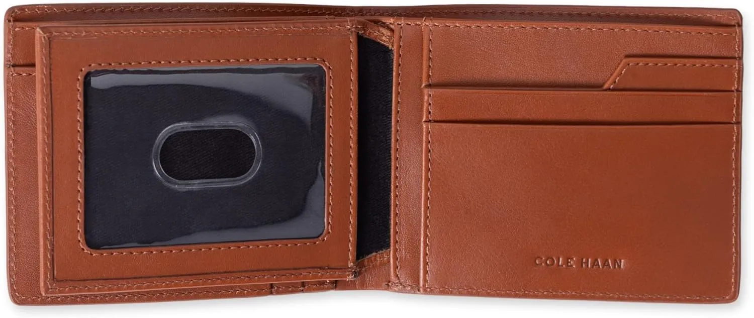 Cole Haan Men's Leather Everyday Bifold RFID Wallet