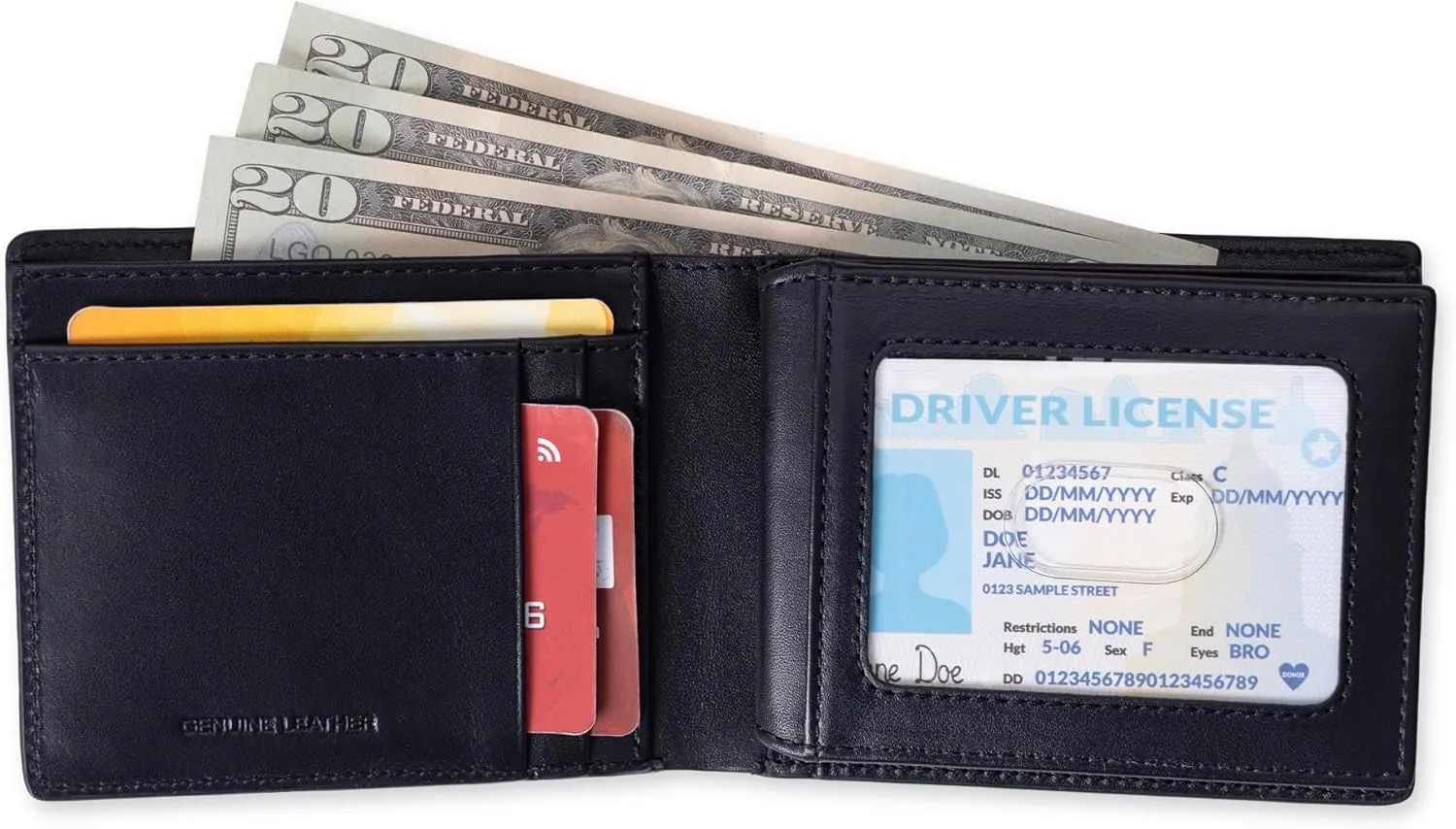 Cole Haan Men's Leather Everyday Bifold RFID Wallet