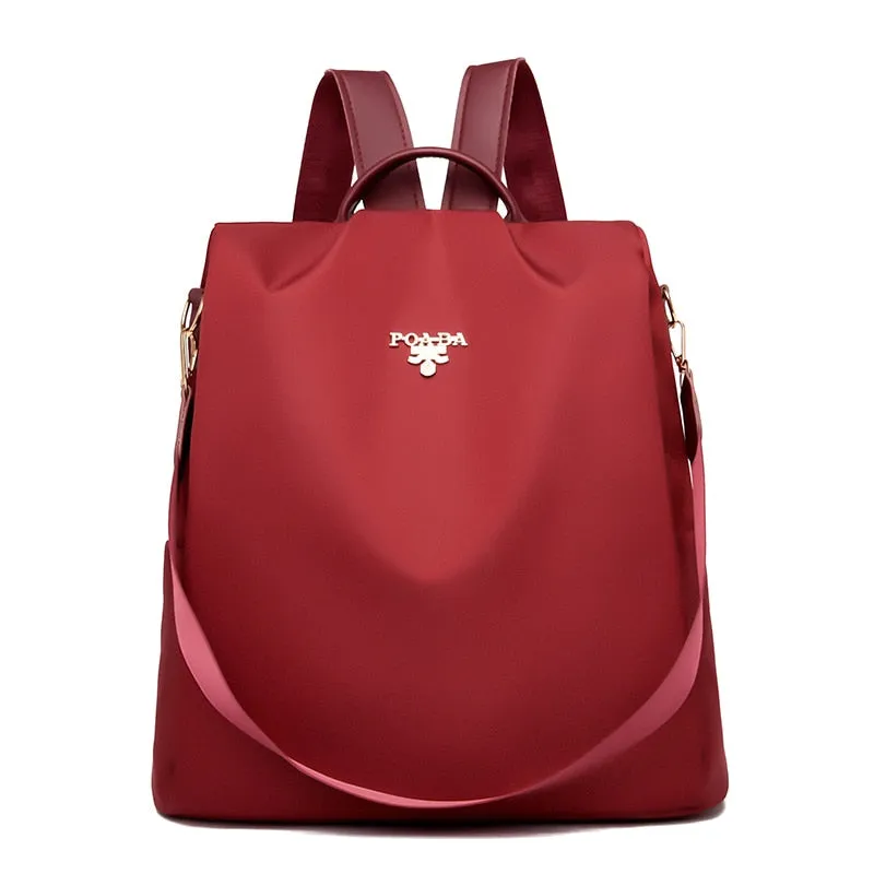 Colorful Anti-Theft Backpack