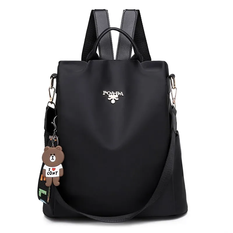 Colorful Anti-Theft Backpack