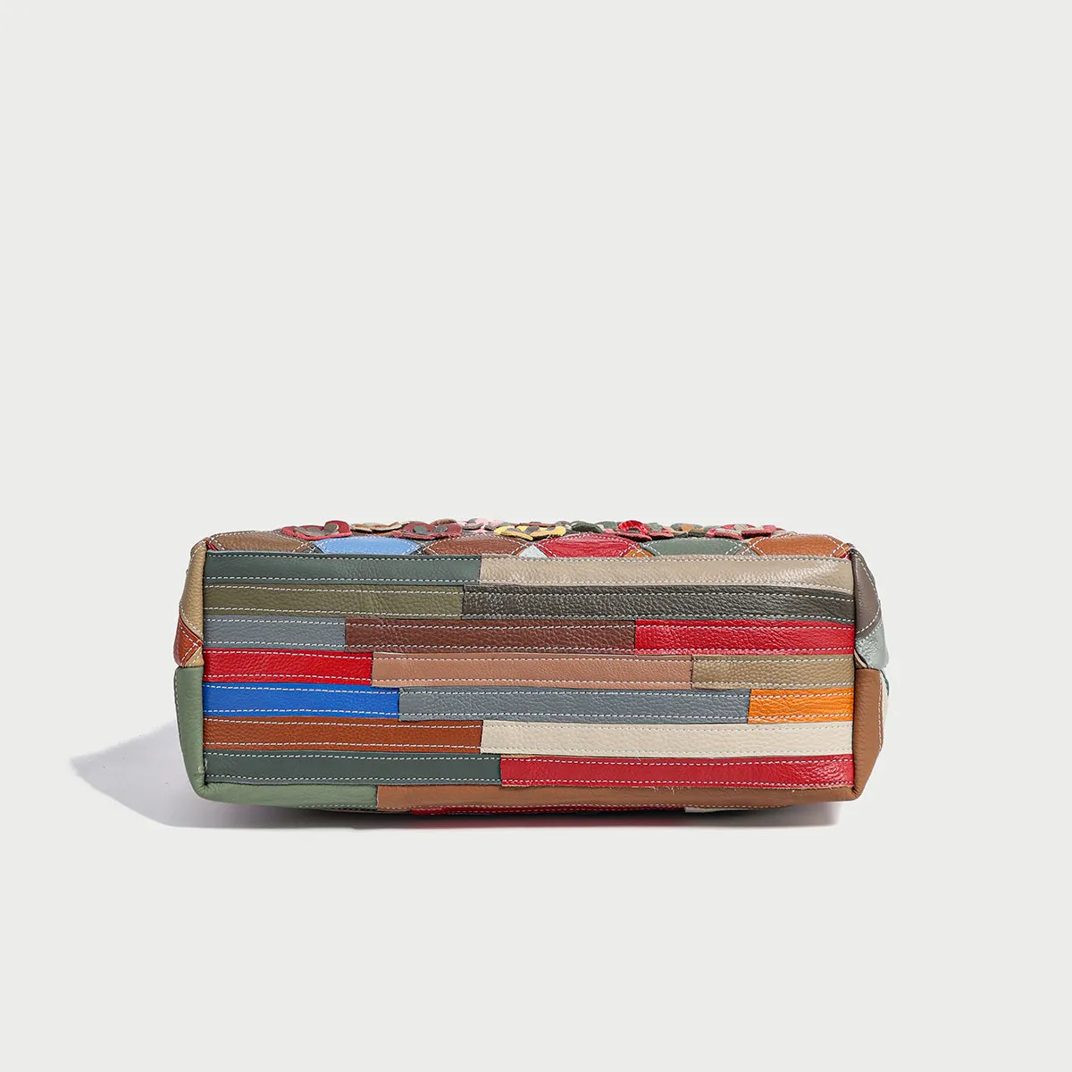 Colorful Hippie Popular choice Tote Leather Bag Reliable delivery