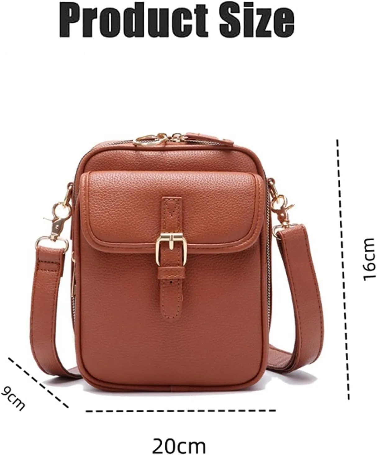 Comebybuy Purse Vintage Mini Messenger Bag, Comebybuy Crossbody Bag, for Women and Men, Perfect for Travel and Daily Use