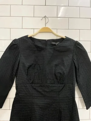 comrags structured textured dress