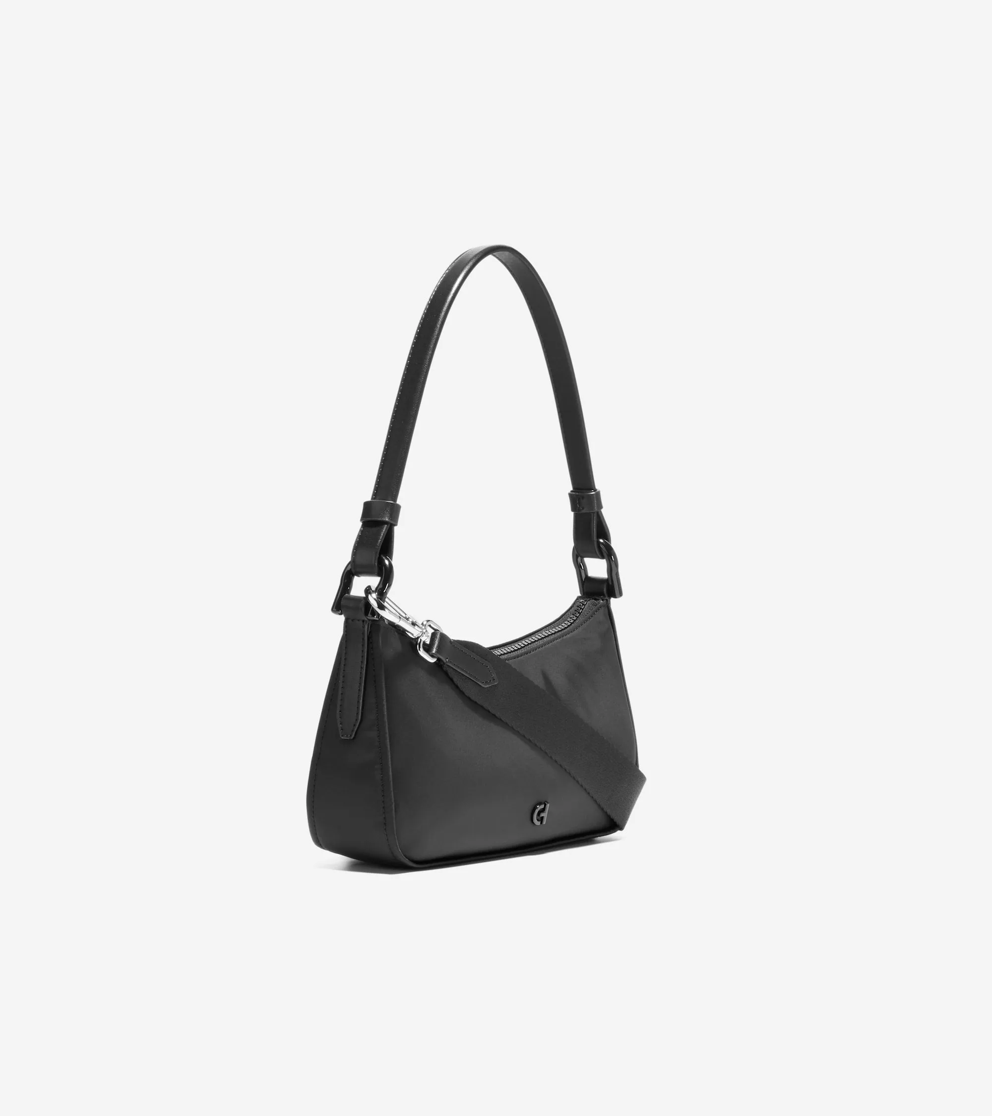 Convertible Nylon Shoulder Bag