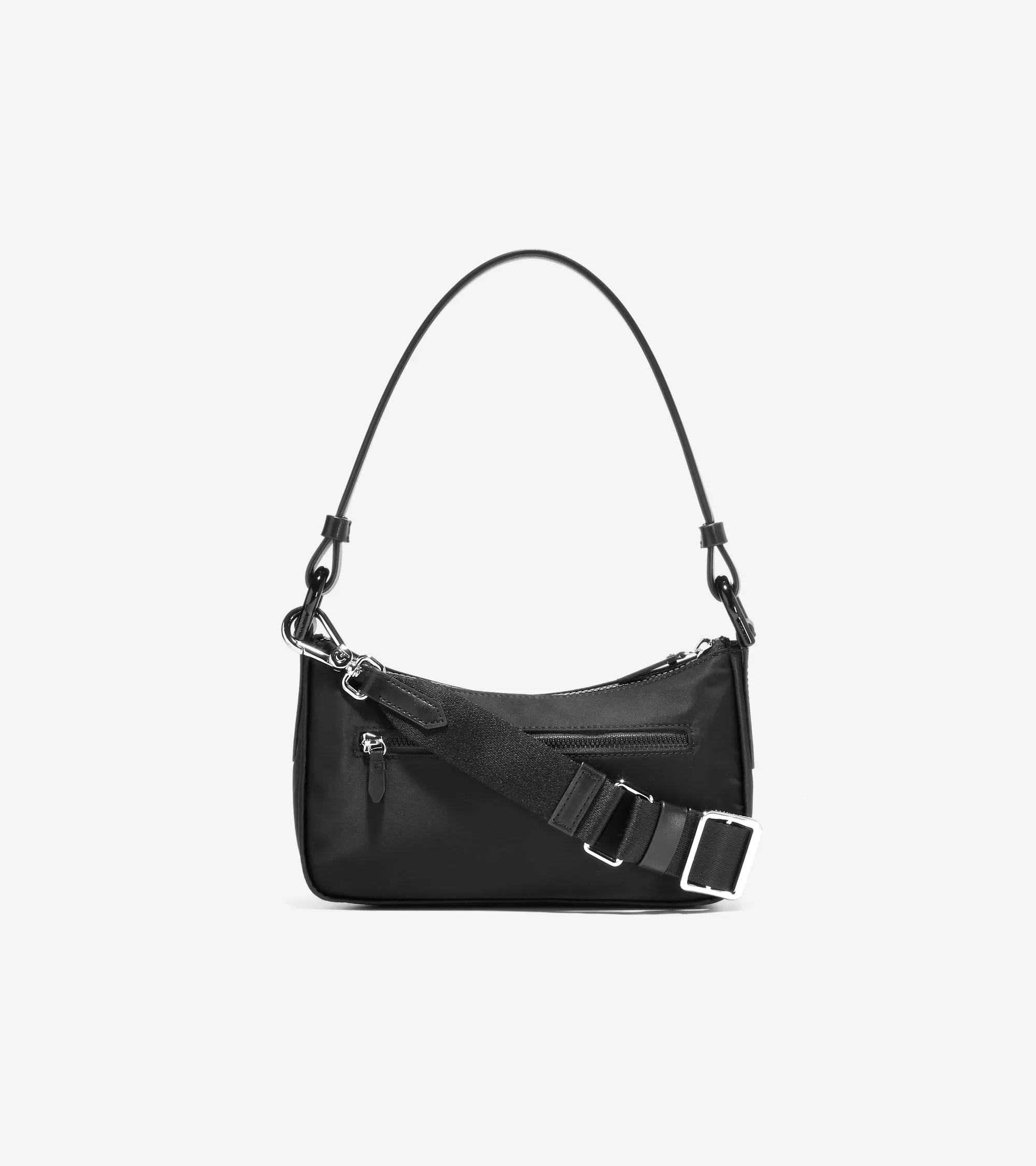 Convertible Nylon Shoulder Bag