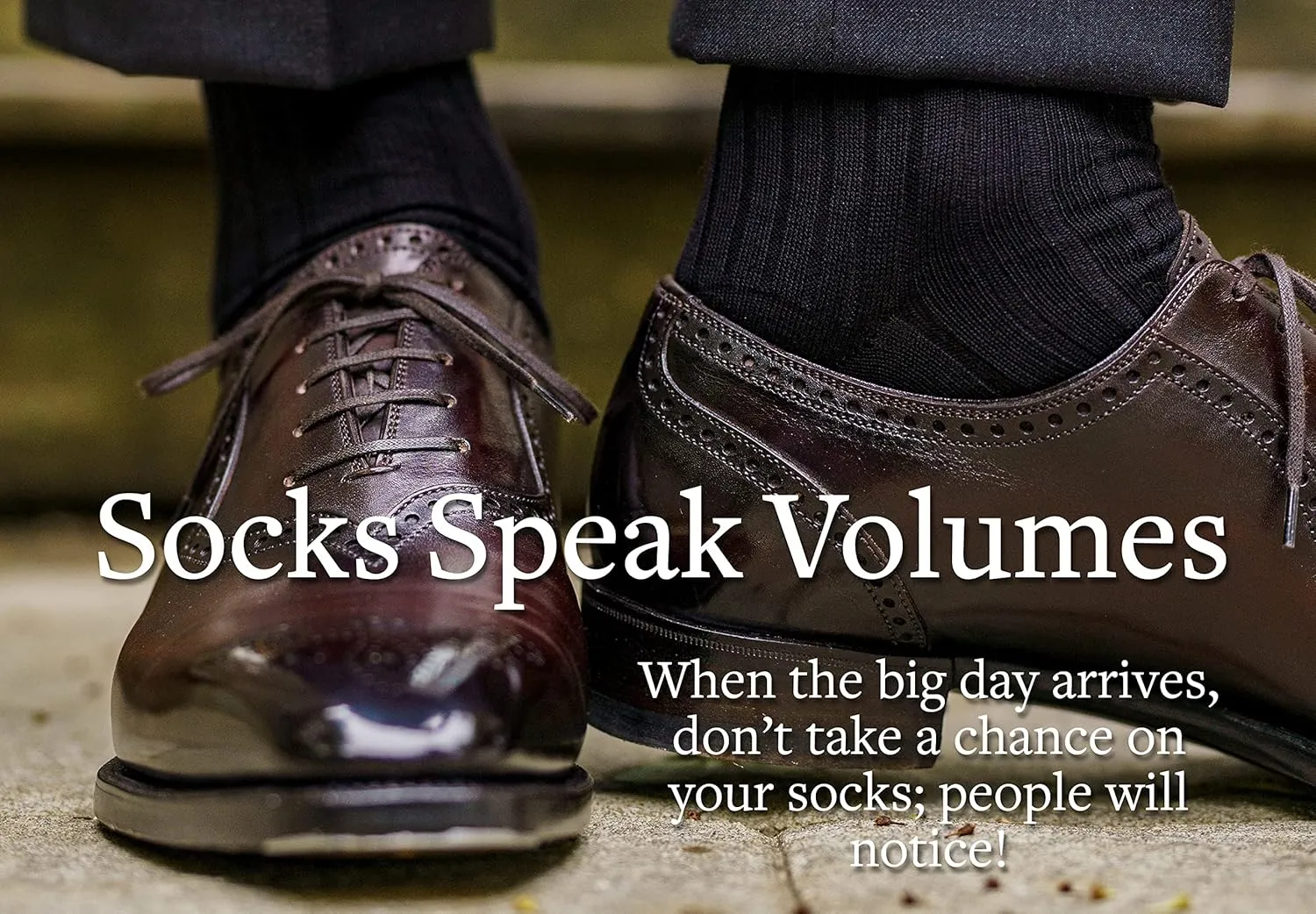 Cotton Dress Socks for Men – Knee High Men's Executive Socks – Classic Over the Calf Dress Socks by Boardroom Socks