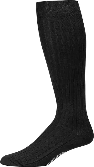 Cotton Dress Socks for Men – Knee High Men's Executive Socks – Classic Over the Calf Dress Socks by Boardroom Socks