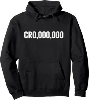 CR0 000 000, Funny CRO Pullover Hoodie