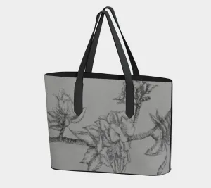 Creative Timely shipping Leather Apple Bag Tote Blossoms Vegan