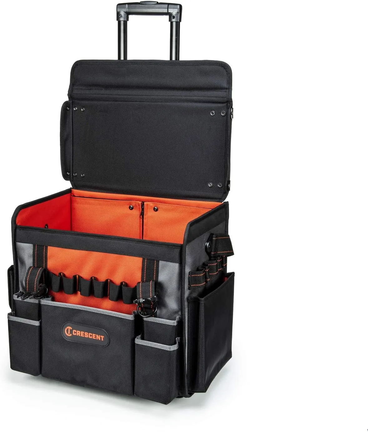 Crescent 18" Tradesman Rolling Tool Bag - CTBR1850 , Orange