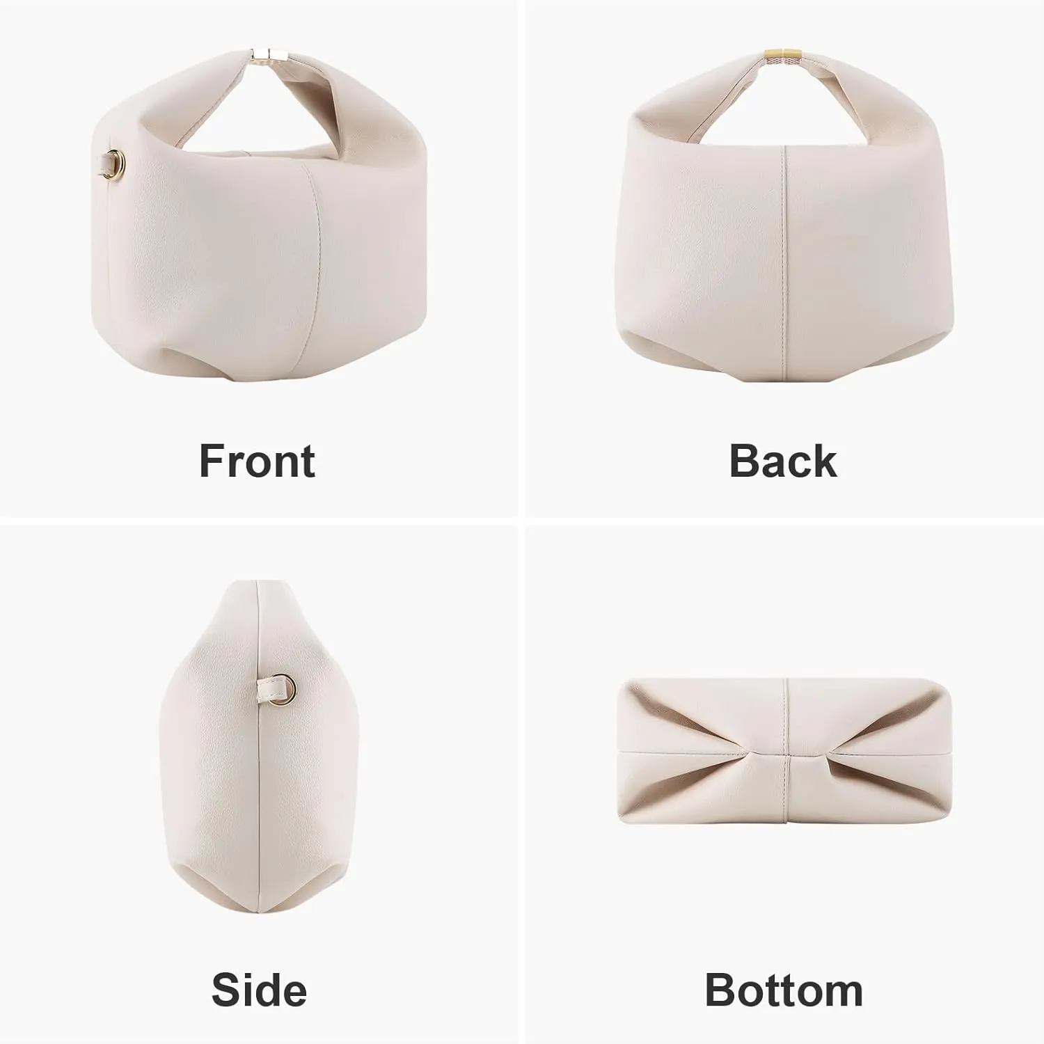 Crossbody Bags Purse Top Handle Bag Chic Dumpling Clutch Designer Small Faux Leather Shoulder Hobo Satchels for Women