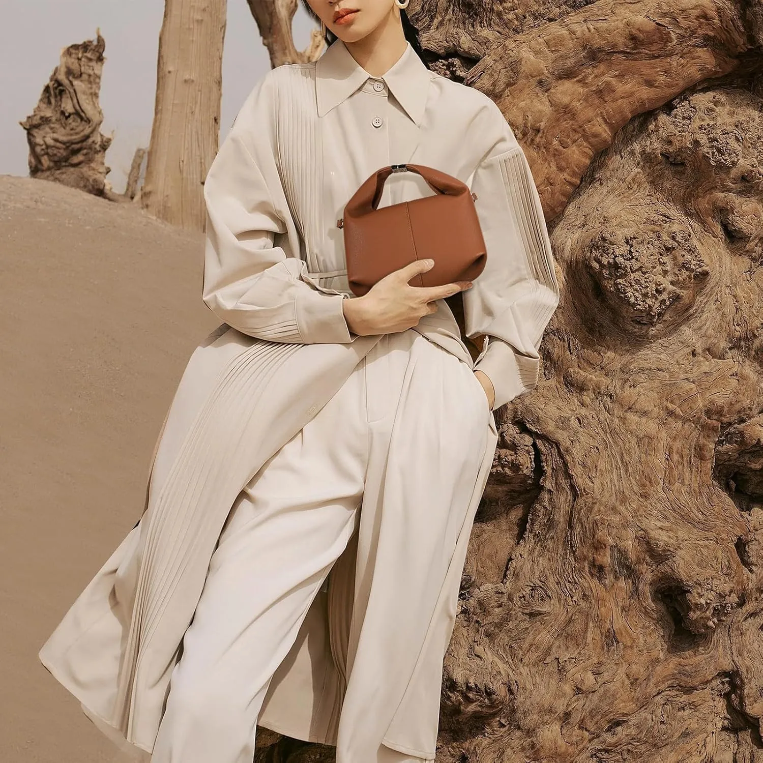 Crossbody Bags Purse Top Handle Bag Chic Dumpling Clutch Designer Small Faux Leather Shoulder Hobo Satchels for Women