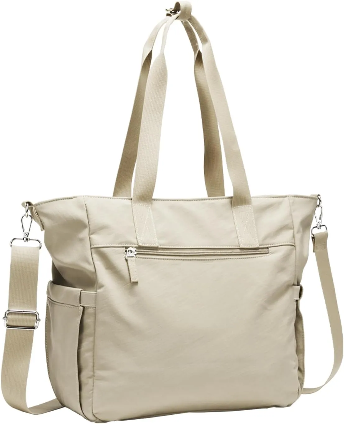 Crossbody Tote Bag for Women Medium Size Travel Tote Bags for Work with Zipper Shoulder Bag with Compartments