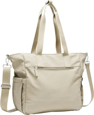 Crossbody Tote Bag for Women Medium Size Travel Tote Bags for Work with Zipper Shoulder Bag with Compartments
