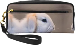 cry rabbit Print Cosmetic Makeup Bag â€“ Travel Toiletry Organizer, Perfect for Women's Storage and Business Trips