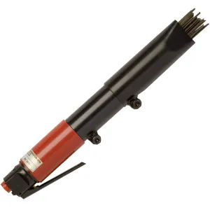 CS Unitec | 2B Needle Scaler | 19 Needle Air Chisel | Professional Grade 3000 BPM Inline Grip | Air Power 5.5 CFM - 121.2099