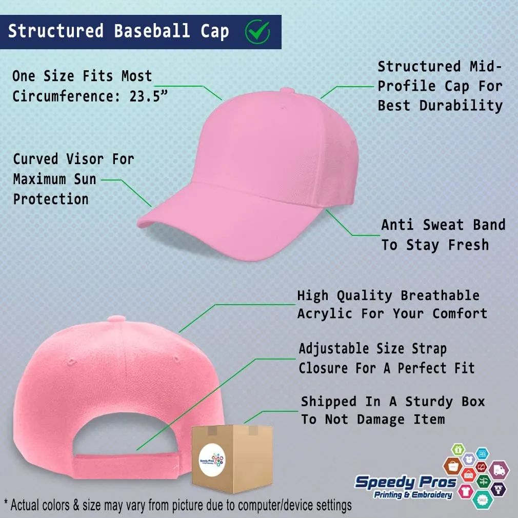 Custom Baseball Cap CEO Chief Executive Officer A Embroidery Strap Closure