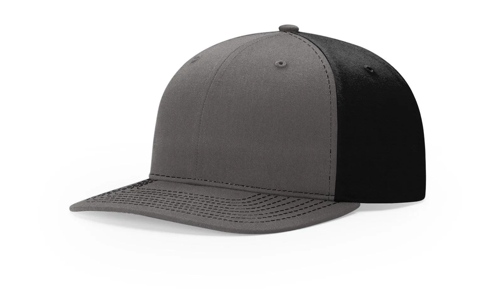 Custom Embroidered Richardson 312 Solid Twill Trucker Snapback Cap