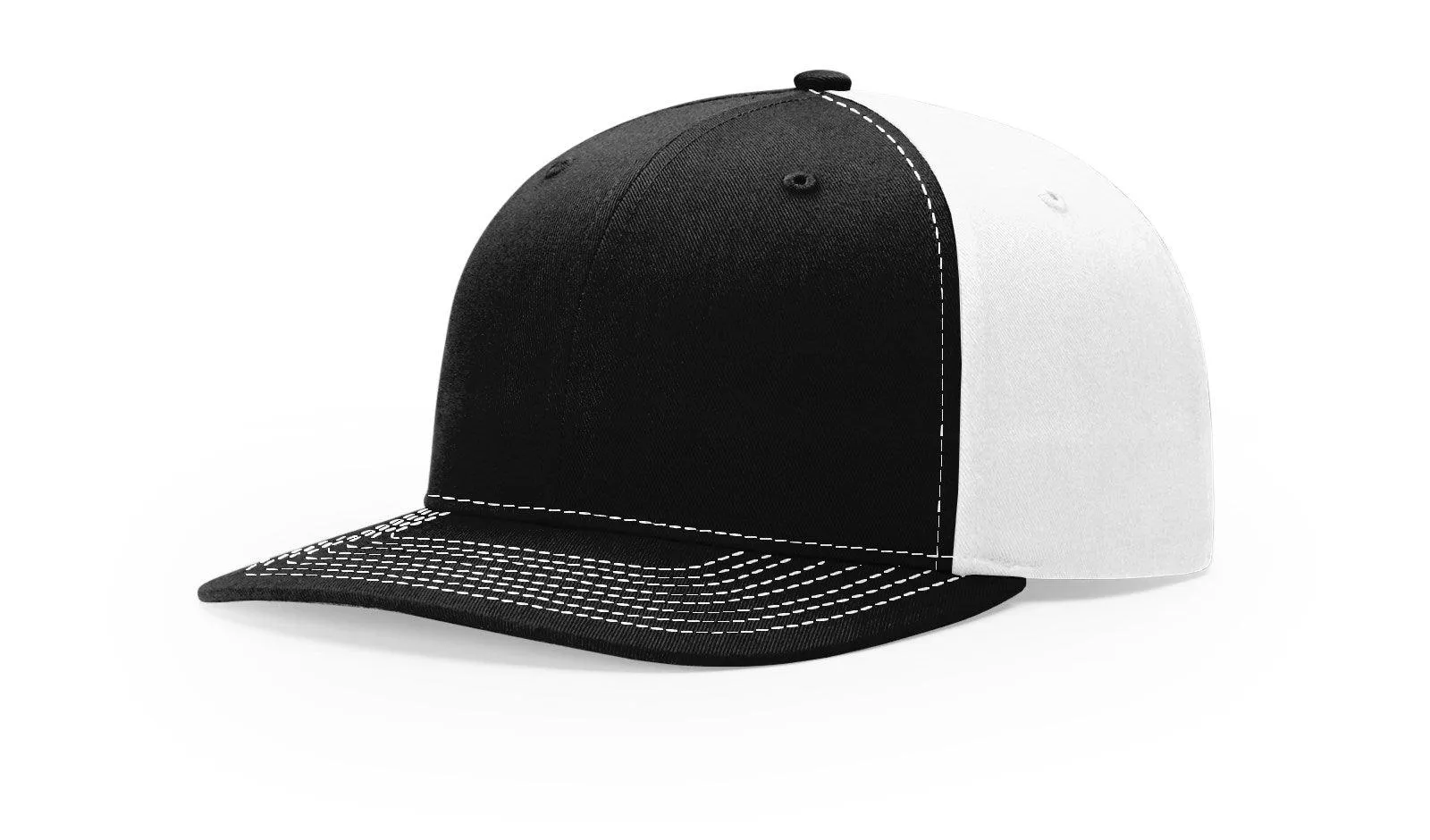 Custom Embroidered Richardson 312 Solid Twill Trucker Snapback Cap