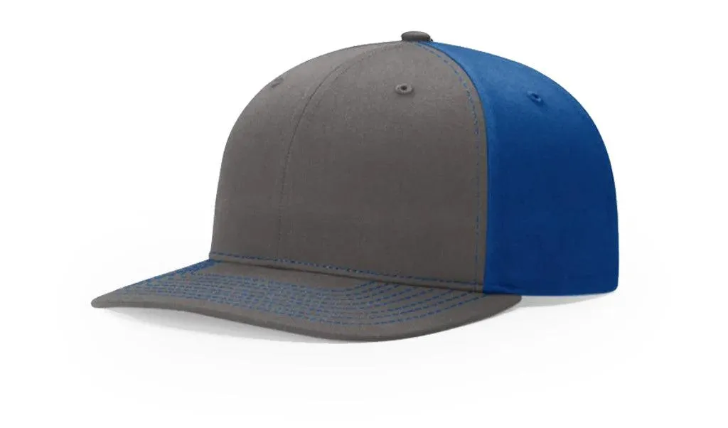 Custom Embroidered Richardson 312 Solid Twill Trucker Snapback Cap