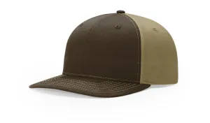 Custom Embroidered Richardson 312 Solid Twill Trucker Snapback Cap