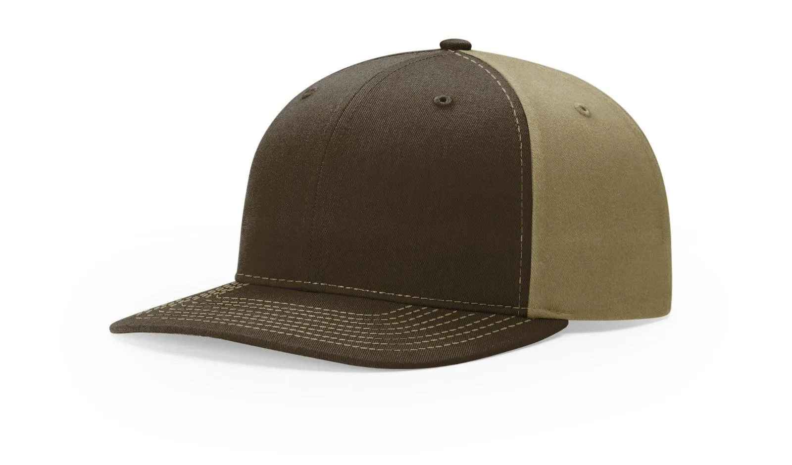 Custom Embroidered Richardson 312 Solid Twill Trucker Snapback Cap