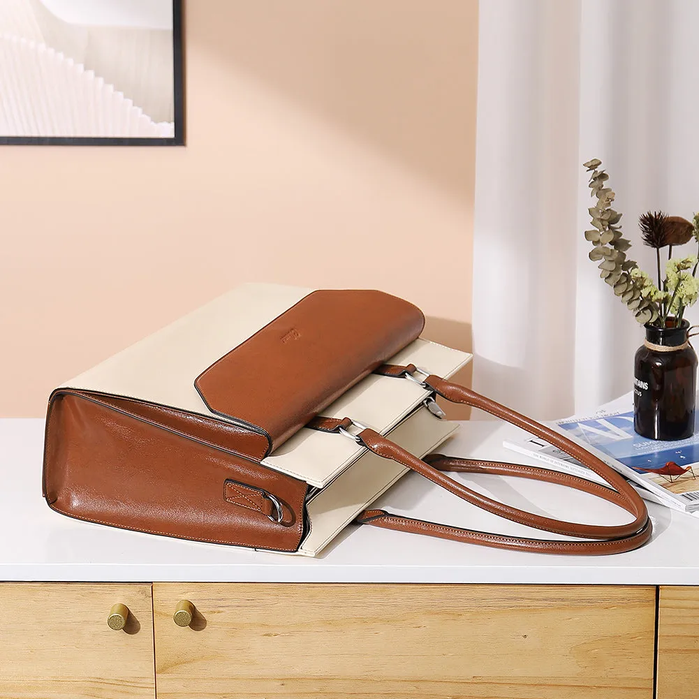 Davidson Elegant Women Lawyers Leather Briefcase