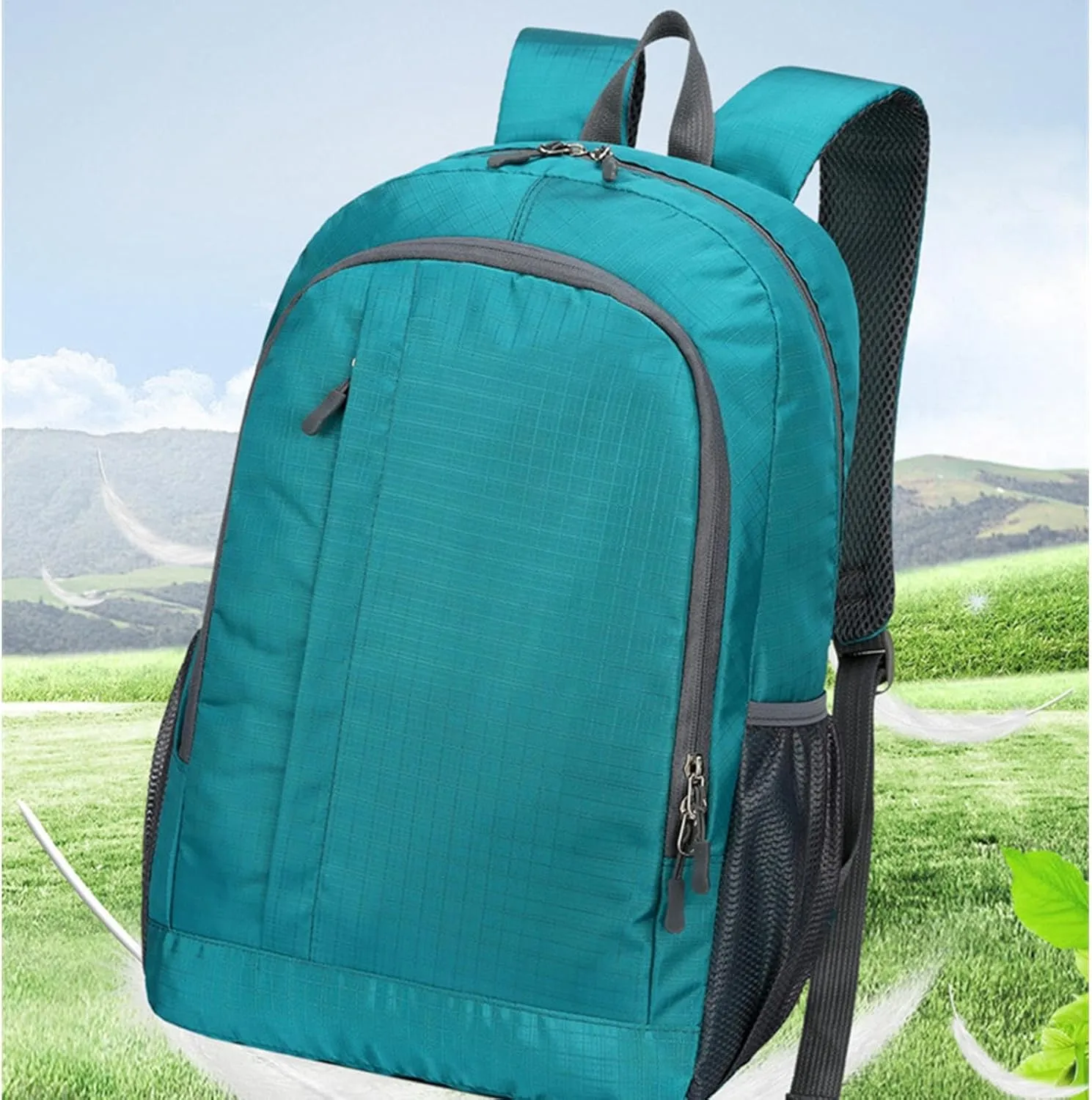 Day Hiking Backpack, Hiking Back Pack Storage Bag – Multi-Use Trekking Organizer, Adventure Daypack System | Lightweight Trail Pack, Hiking Carrier with Organized Setup in Various Outdoor
