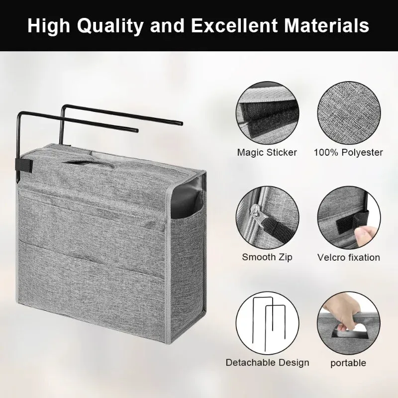 Desk Hanging Storage Bag For Office Supplies 36.8 X 29 X 14 Cm