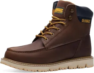 DEWALT Syracuse Work Boots for Men Soft Toe Leather Boots for Construction Work & Safety Footwear botas de trabajo para hombre