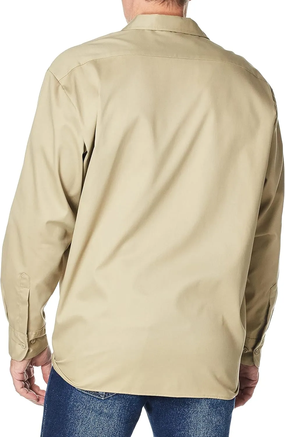 Dickies Men's Flex Relaxed Fit Long Sleeve Work Shirt