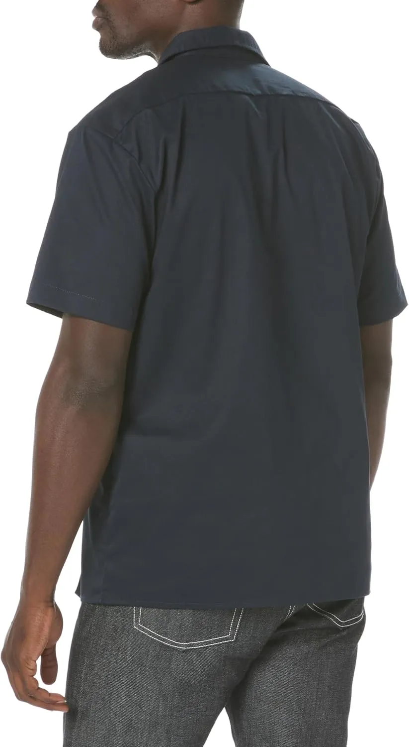 Dickies mens Flex Relaxed Fit Short Sleeve Work Shirt