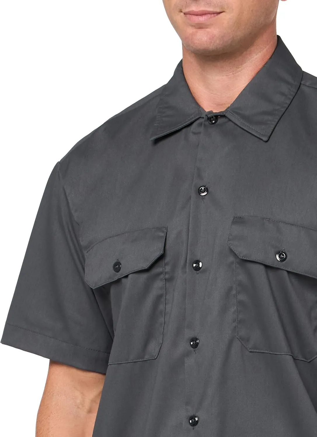 Dickies mens Flex Relaxed Fit Short Sleeve Work Shirt