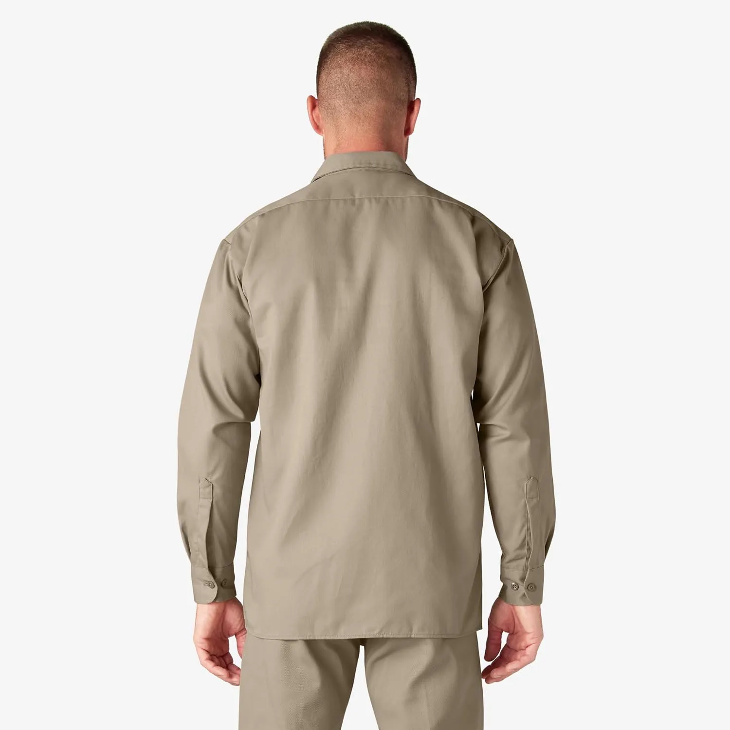 Dickies mens Long Sleeve Work Shirt