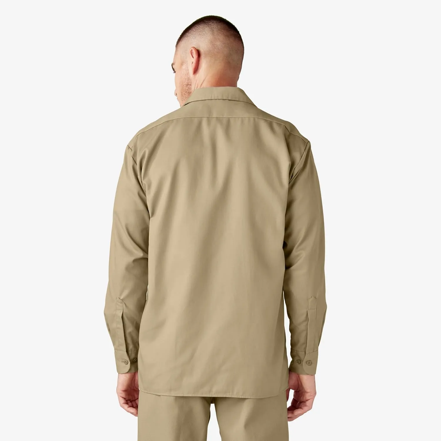 Dickies mens Long Sleeve Work Shirt