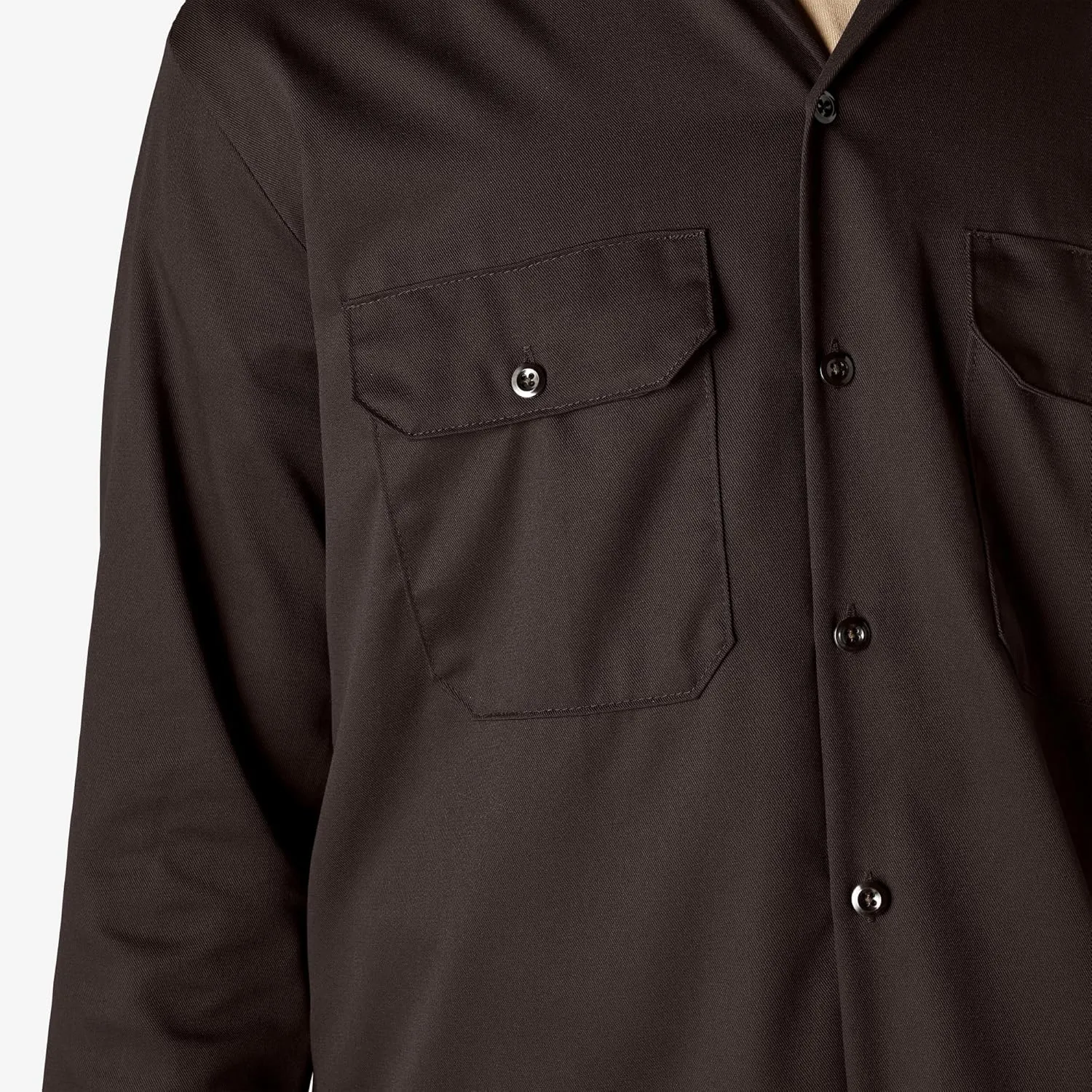 Dickies mens Long Sleeve Work Shirt