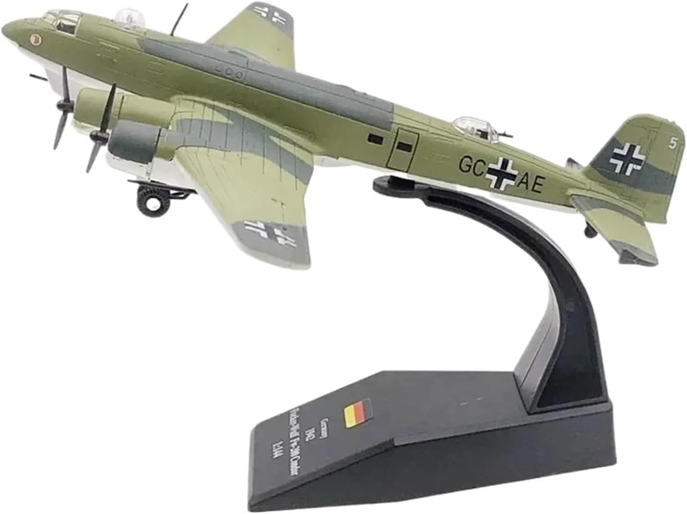 Diecast Plane Model 1:144 Scale for FW200 Condor Military Transport Reconnaissance Aircraft Alloy Aircraft Model