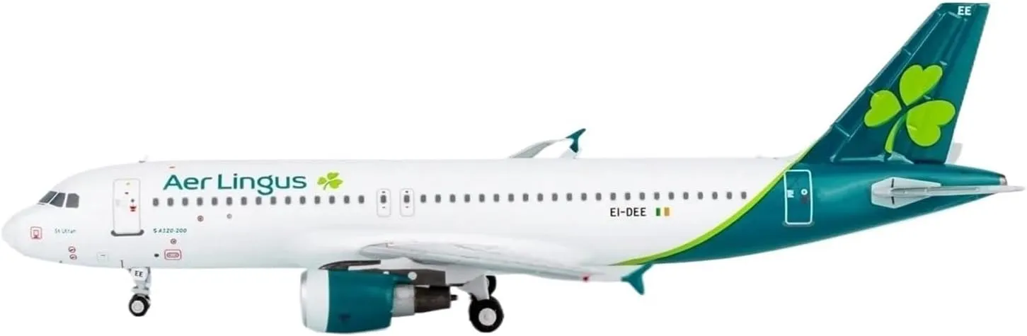 Diecast Plane Model 1:400 for A320-200 Alloy Diecast Aircraft Model Souvenir Desktop Decoration