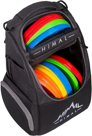 Disc Golf Bag Holds 22  Discs, Durable Disc Golf Backpack with Large Capacity, and Multiple Storage Pockets