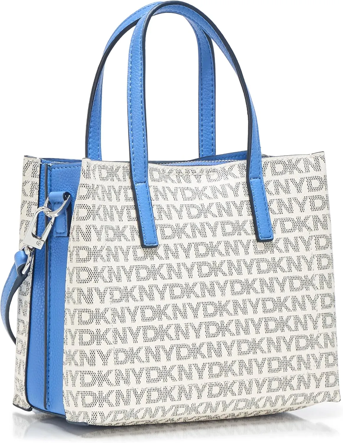 DKNY Farah Logo Crossbody Satchel with Padlock Charm