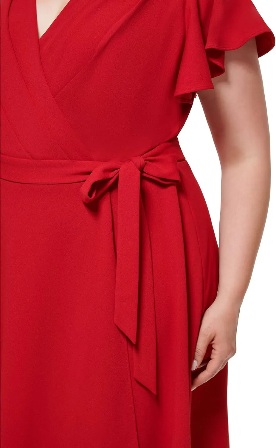 DKNY Women's Faux Wrap Dress
