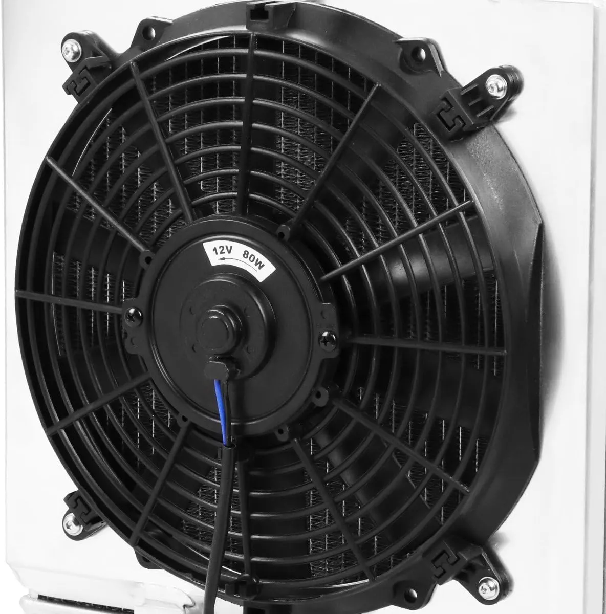 DNA Motoring RA FS-HC92-42-2 2-Row Radiator with Fan Shroud Compatible with 92-00 Civic / 93-97 Del Sol / 94-01 Integra MT
