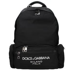 Dolce&Gabbana Backpacks and Foam Men Nylon Black