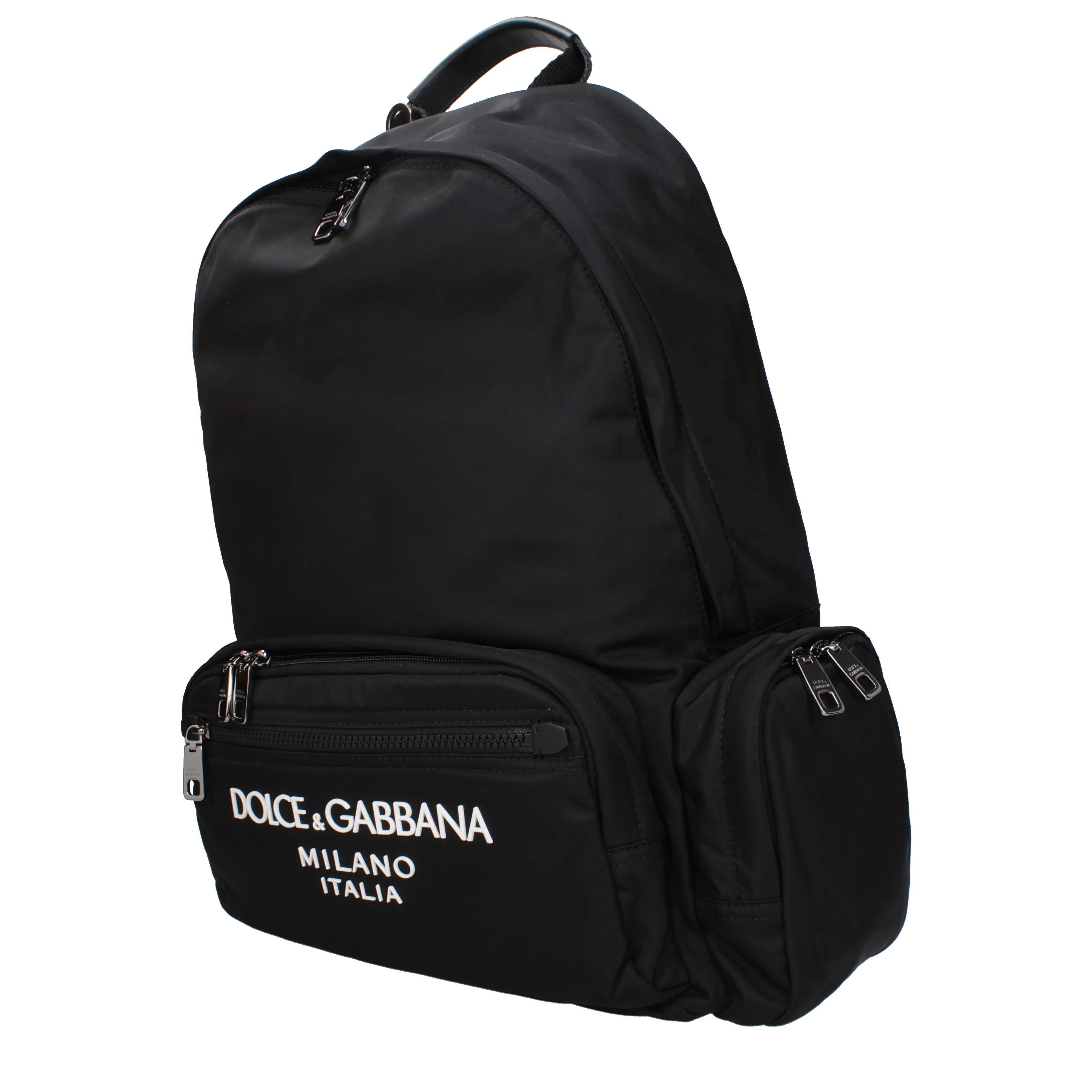 Dolce&Gabbana Backpacks and Foam Men Nylon Black