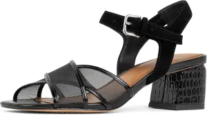 Donald Pliner Women's Joel Nylon Mesh Heeled Sandal