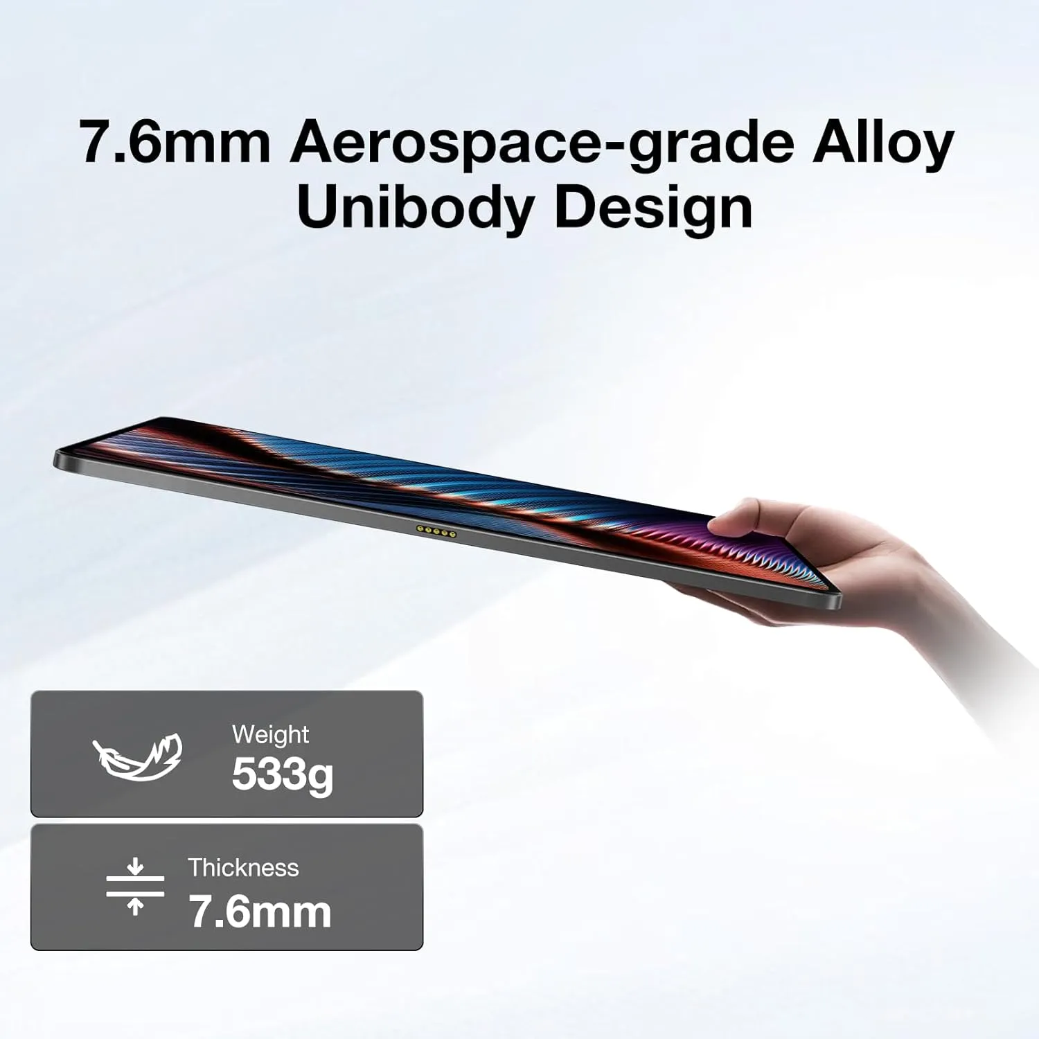 DOOGEE T40 Android Tablet,20GB 512GB/2TB Expand,11 inch Tablet Helio G99 Octa-core,Android 14 with 8580mAh Battery,IPS 1600x2560 Display,4G LTE Cellular,Face ID